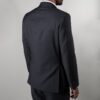 traje negro estructura labrada marca colletti slim 150928 NEGRO 3