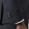 traje negro estructura labrada marca colletti slim 150928 NEGRO 4