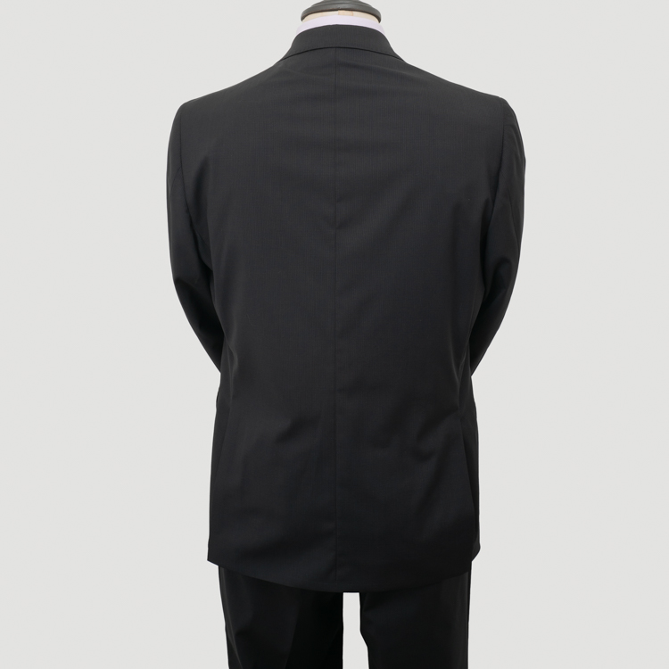 traje negro estructura labrada marca colletti slim 154879 NEGRO 3