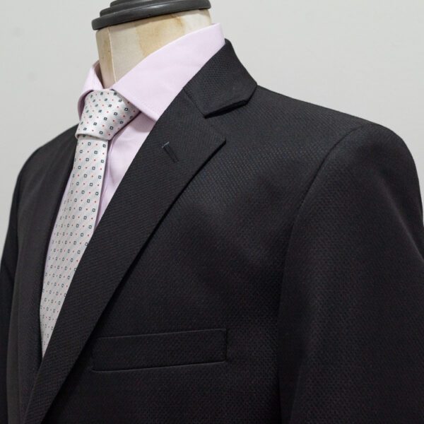 traje negro estructura labrada marca emporium cl sico 146349 NEGRO 2