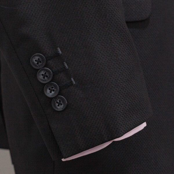 traje negro estructura labrada marca emporium cl sico 146349 NEGRO 3