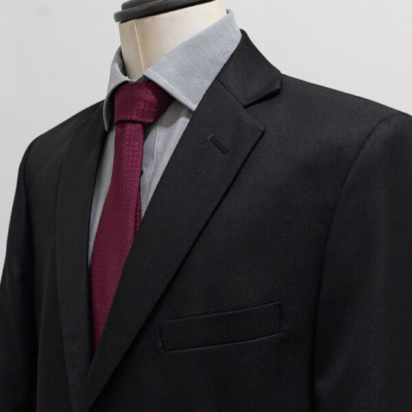 traje negro estructura labrada marca emporium cl sico 148620 NEGRO 2
