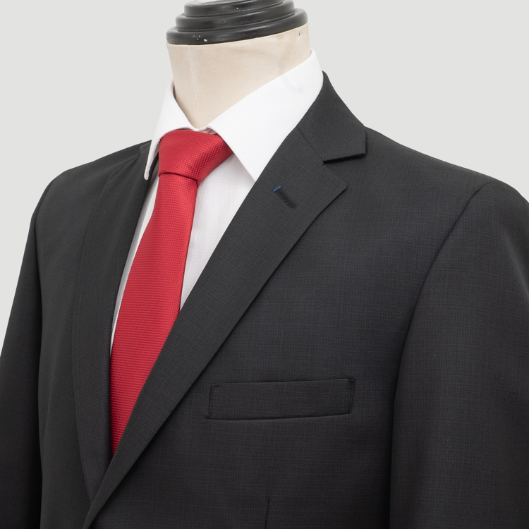 traje negro estructura labrada marca emporium cl sico 160161 NEGRO 2