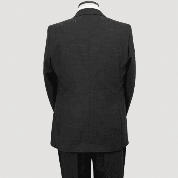 traje negro estructura labrada marca emporium slim 150534 NEGRO 3