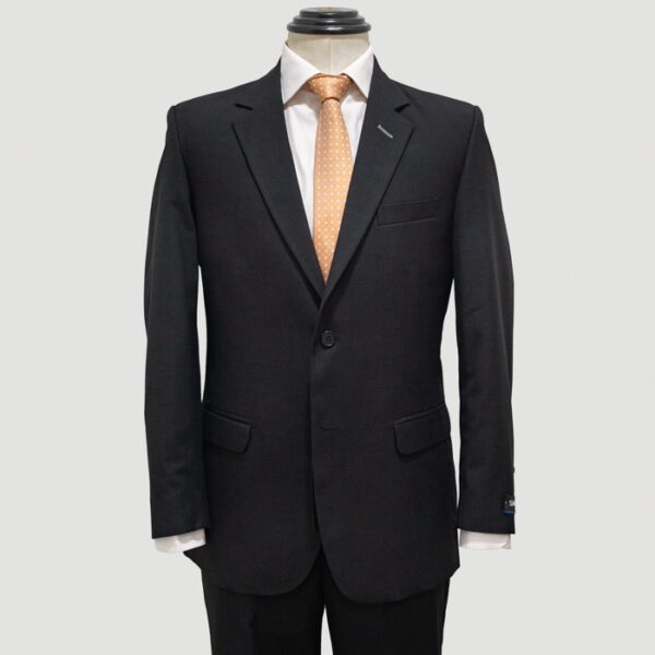 traje negro estructura labrada marca smart cl sico 145200 NEGRO 1