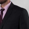 traje negro estructura plana marca colletti slim 150919 NEGRO 2