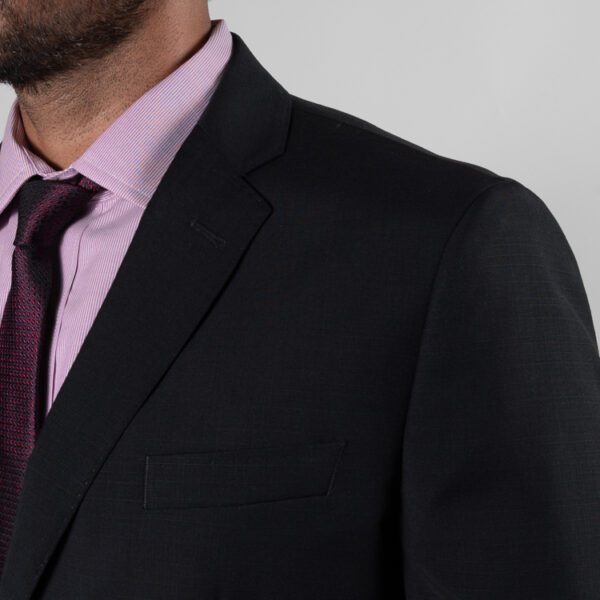traje negro estructura plana marca colletti slim 150919 NEGRO 2