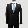 traje negro estructura plana marca colletti slim 155196 NEGRO 1