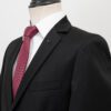 traje negro estructura plana marca emporium slim 147929 NEGRO 2
