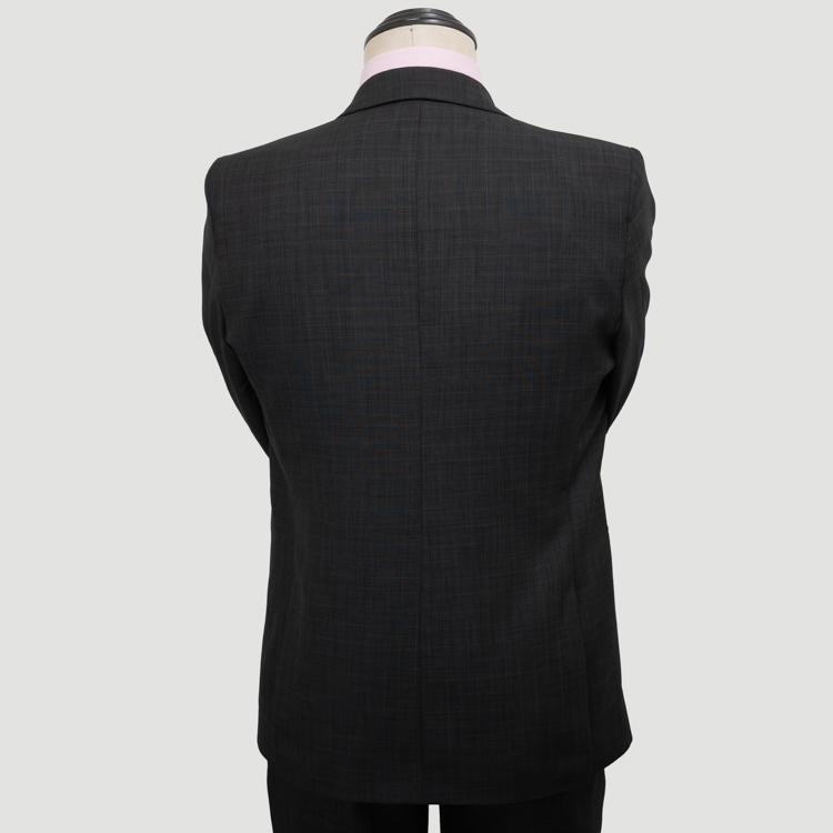 traje negro estructura plana marca emporium slim 160042 NEGRO 4