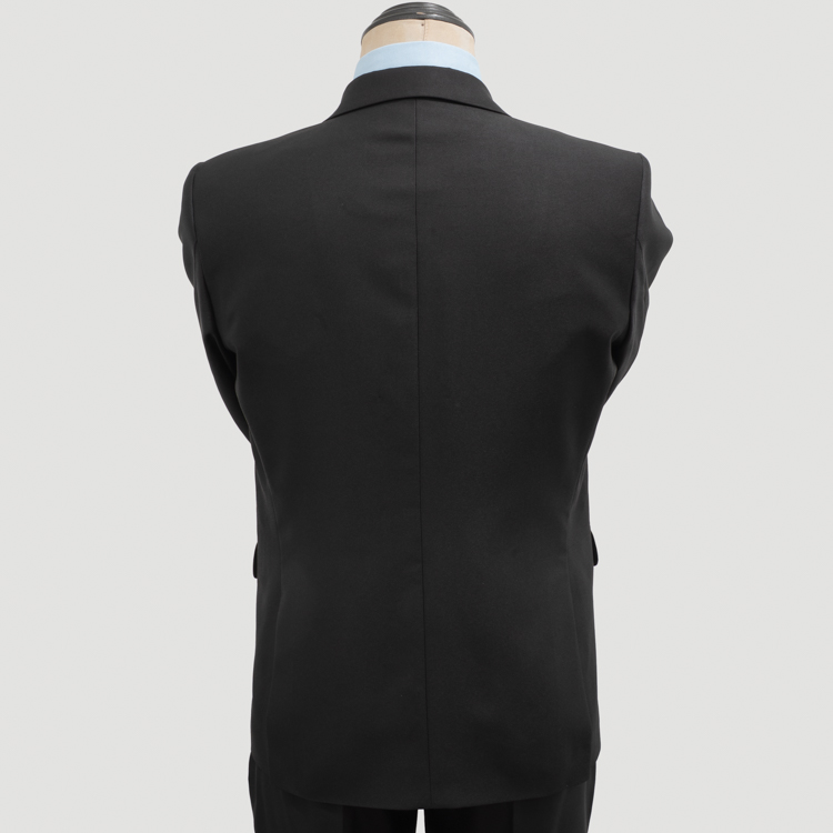 traje negro estructura plana marca smart slim 161271 NEGRO 4