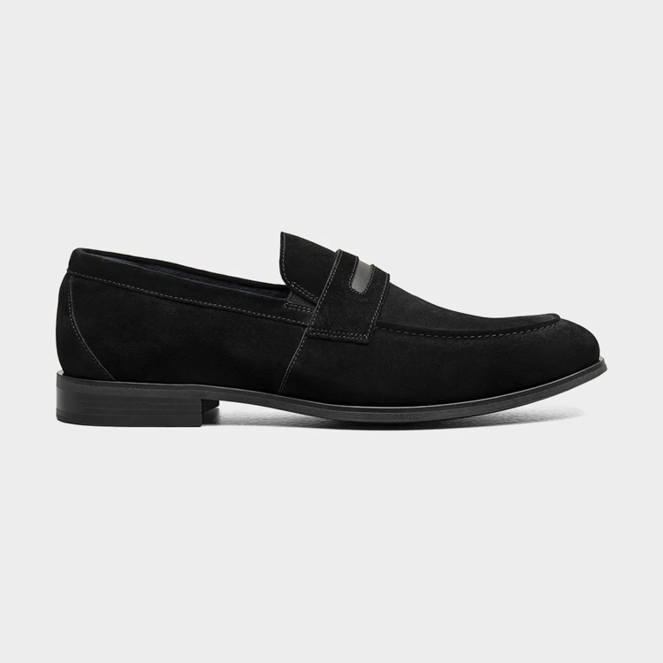 zapato casual negro estilo burke marca stacy adams cl sico 164762 NEGRO 2