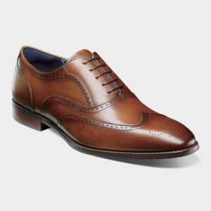 zapato cognac estilo 25569 221 marca stacy adams cl sico 148631 254948 1