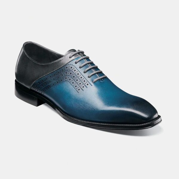 zapatos azul estilo halloway marca stacy adams cl sico 153315 292874 1