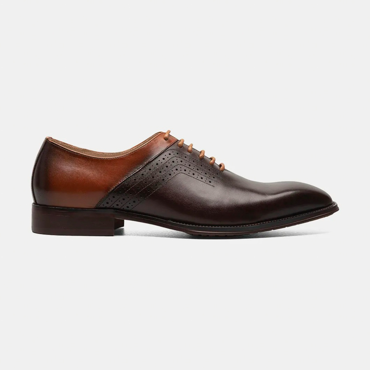 zapatos caf y gena diseno halloway marca stacy adams cl sico 151267 CAFE 2