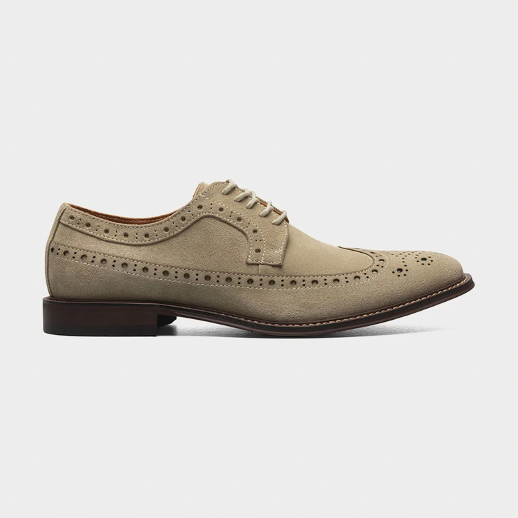 zapatos casuales beige estilo marligan marca stacy adams cl sico 164573 BEIGE 2