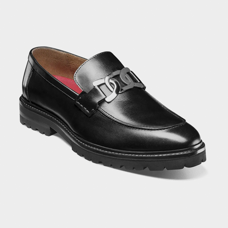 zapatos casuales negro estilo hale marca stacy adams cl sico 164896 NEGRO 1