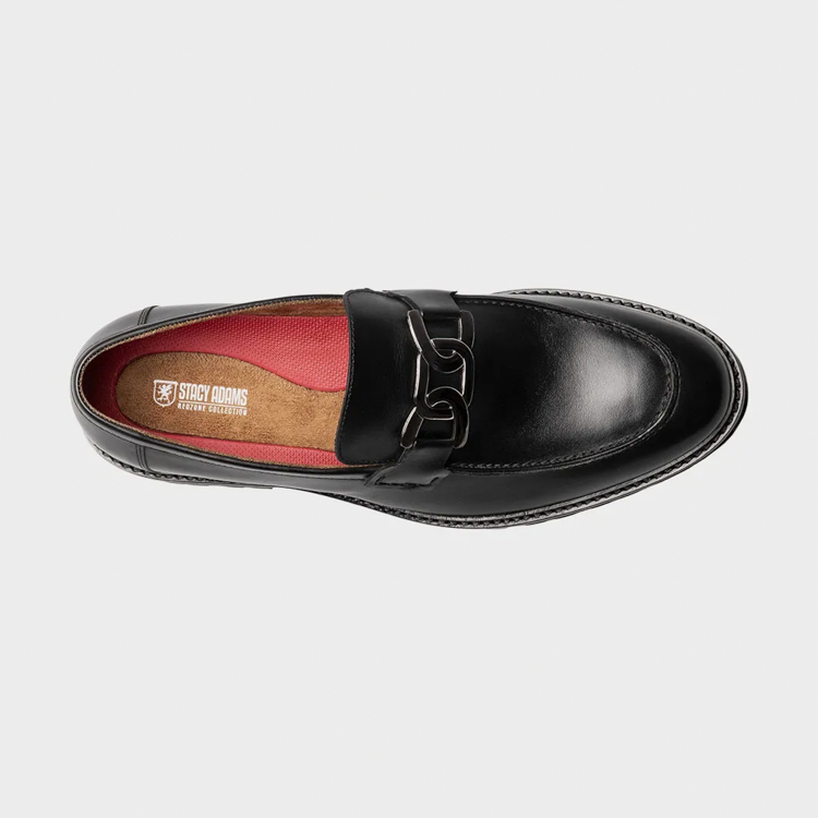 zapatos casuales negro estilo hale marca stacy adams cl sico 164896 NEGRO 3
