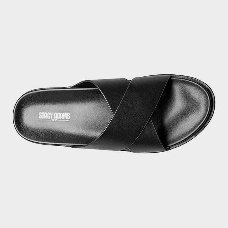 zapatos casuales negro estilo montel marca stacy adams cl sico 164216 NEGRO 4