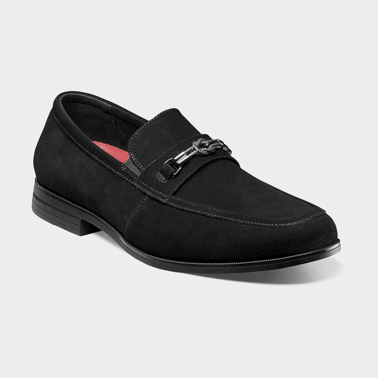 zapatos casuales negro estilo ravelle marca stacy adams cl sico 164505 NEGRO 1