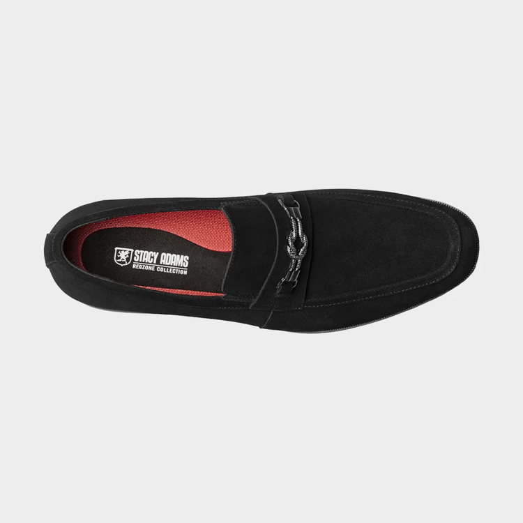 zapatos casuales negro estilo ravelle marca stacy adams cl sico 164505 NEGRO 4