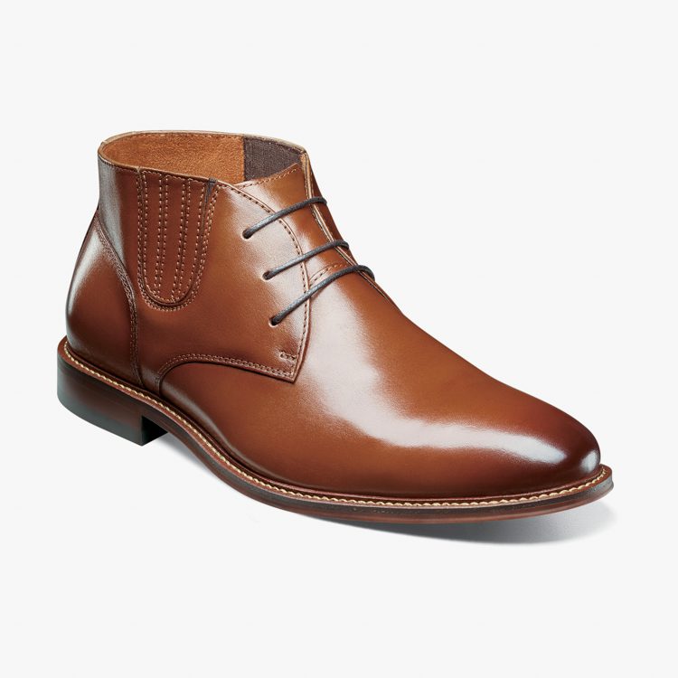 Zapatos cognac estilo Maxwell marca Stacy Adams clásico | 133461