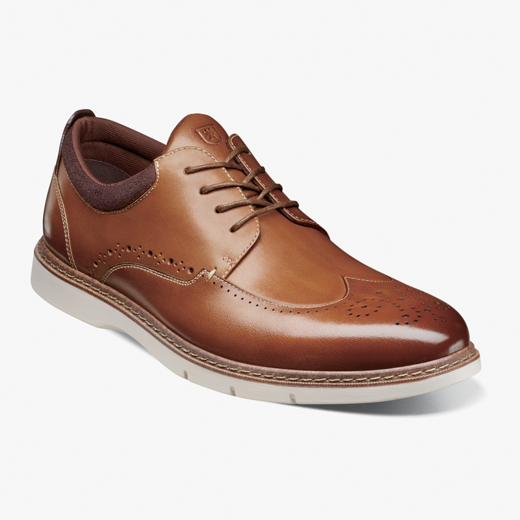 zapatos cognac estilo synergy marca stacy adams cl sico 145213 COGNAC 1
