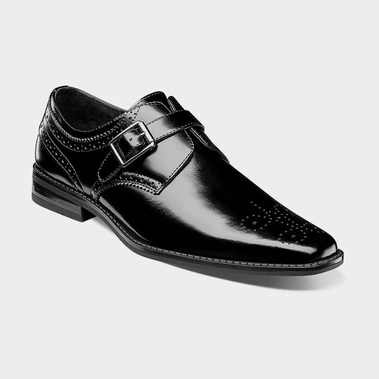 zapatos formales negro estilo kinsley marca stacy adams cl sico 164403 NEGRO 1