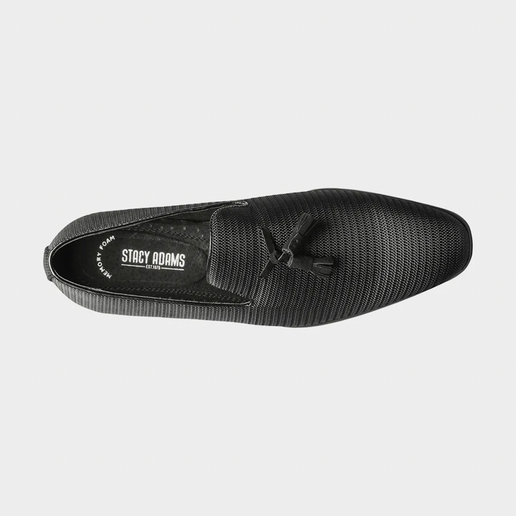 zapatos formales negro estilo tazewell marca stacy adams cl sico 164437 NEGRO 4