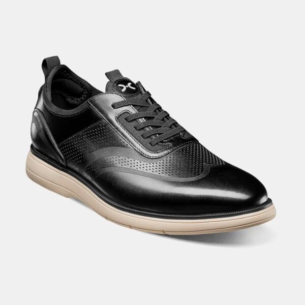 zapatos negro estilo edgew00d marca stacy adams cl sico 155558 NEGRO 1