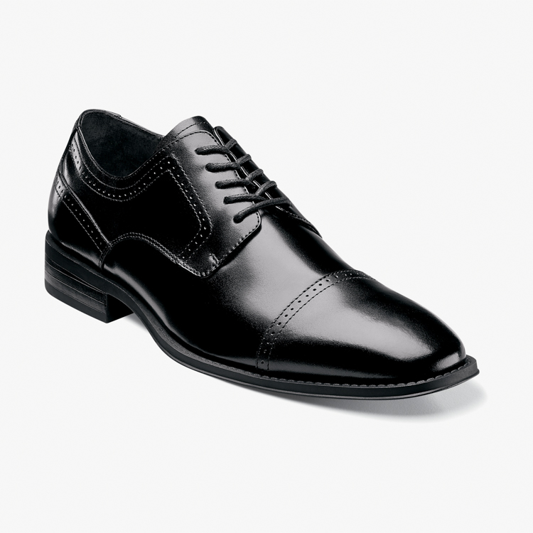 zapatos negro estilo waltham marca stacy adams cl sico 35892 NEGRO 1